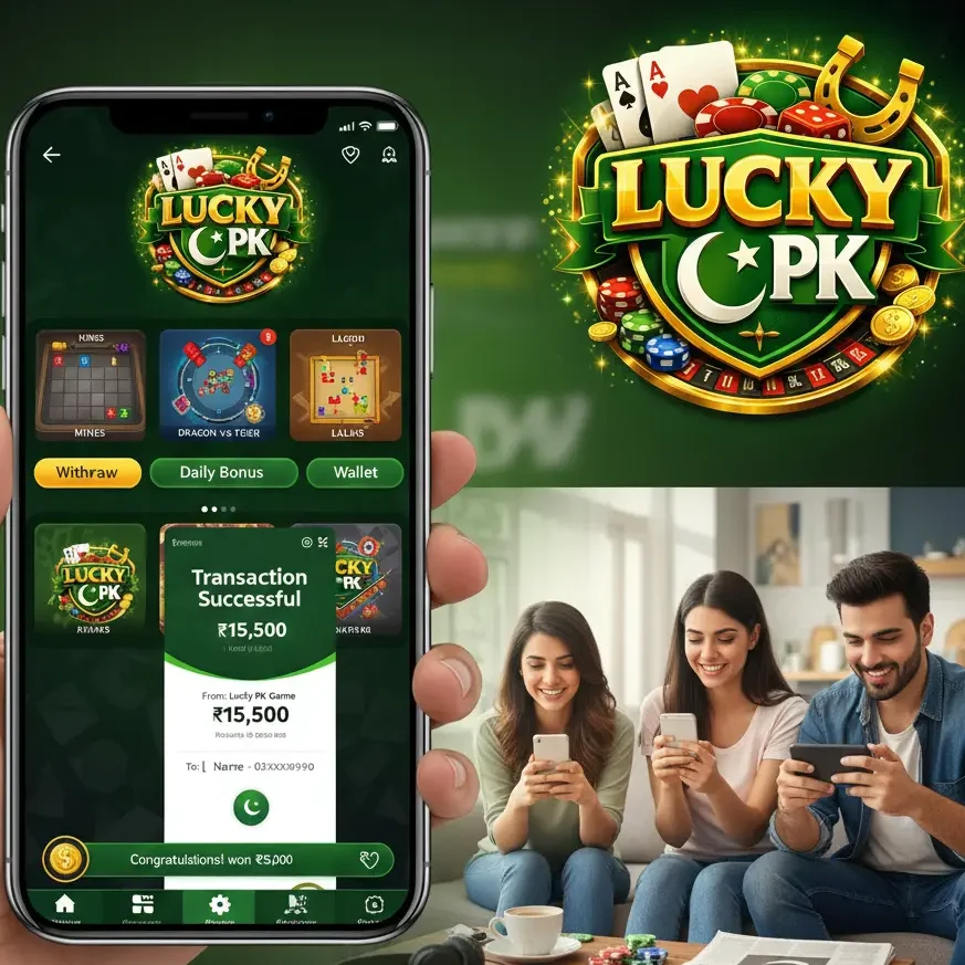 luckypk game interface
