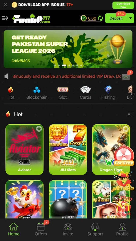 funup 777 game online