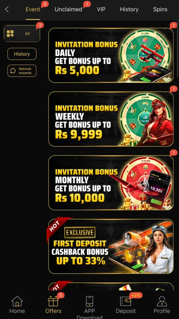 j188 game Rewards image