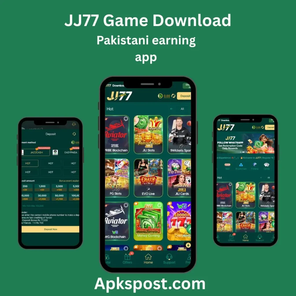 jj77 game login